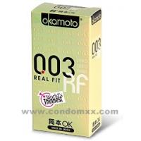ถุงยาง Okamoto 0.03 Real Fit 10 ชิ้น